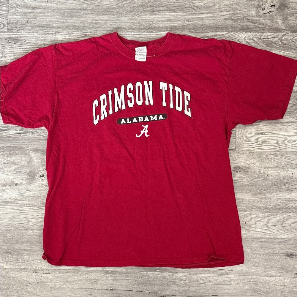 Gildan Crimson Tide Red Alabama Graphic Tee